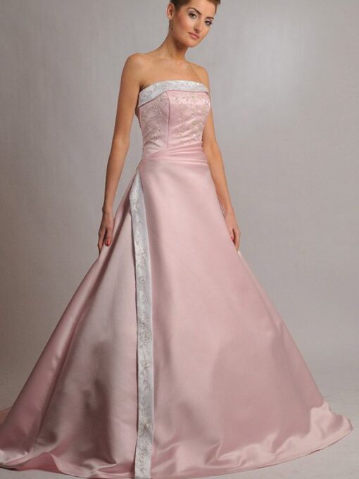 Farbiges Brautkleid Modell Fabienne