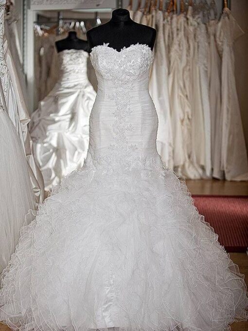 Brautkleider Meerjungfrauen-Stil Modell Carina - Image 3