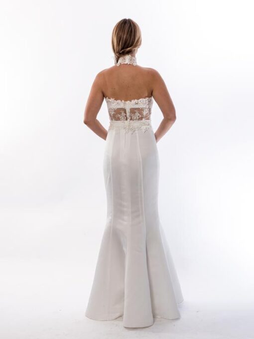 Standesamtkleid Meerjungfrau Spitze Modell Alessia - Image 2