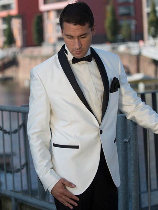 Hochzeitsanzug Smoking Slimfit Modell Chicago 8 - Teilig - Image 2