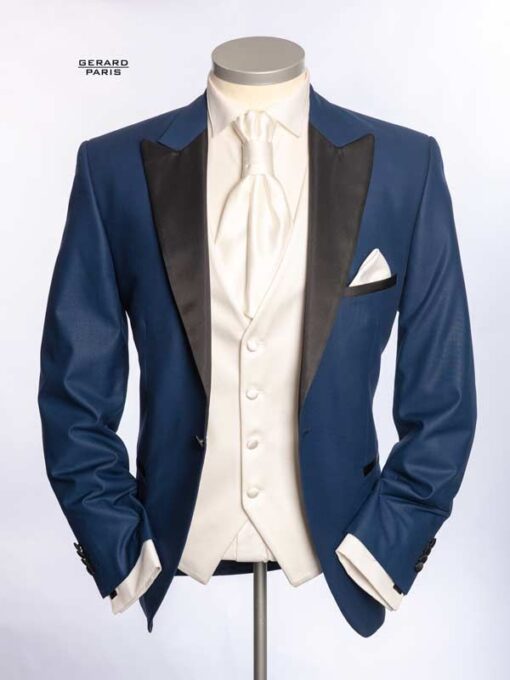 HOCHZEITSANZUG MODELL TERRY BLAU
